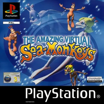 The Amazing Virtual Sea-Monkeys (EU) box cover front